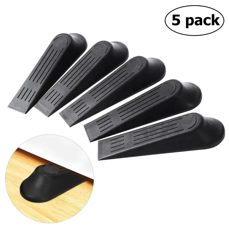 Cale de porte WINOMO noire en situation