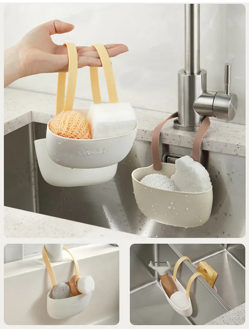 Support d'évier de cuisine, rangement