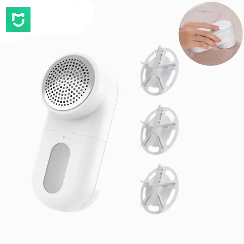 Éliminateur de bouloches portable MIJIA 100 %, tondeuse électrique rechargeable USB pour vêtements, mini éliminateur de bouloches pour pulls et tissus