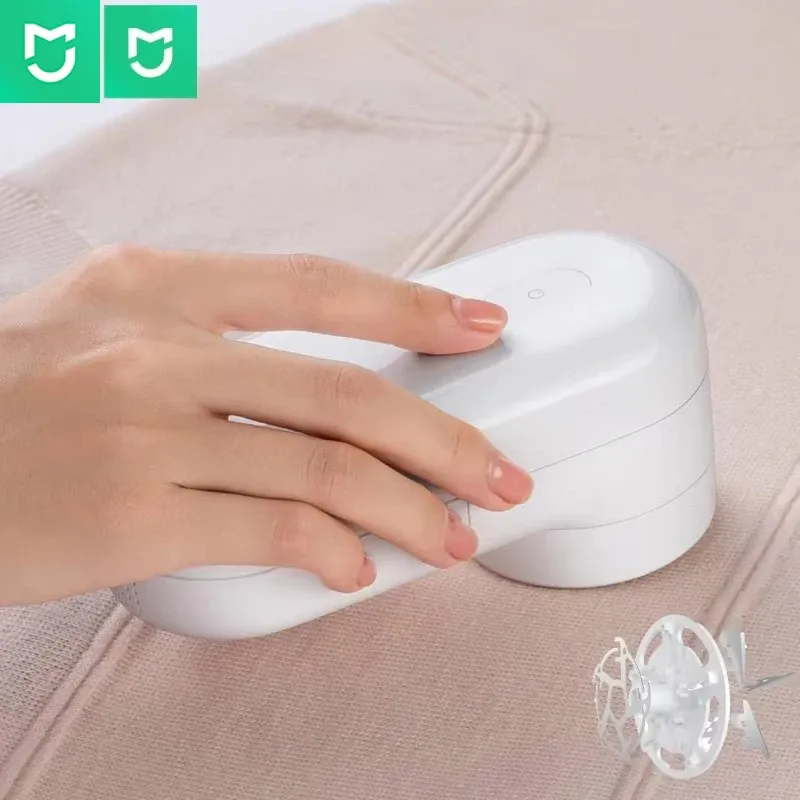 Éliminateur de bouloches portable MIJIA 100 %, tondeuse électrique rechargeable USB pour vêtements, mini éliminateur de bouloches pour pulls et tissus 6