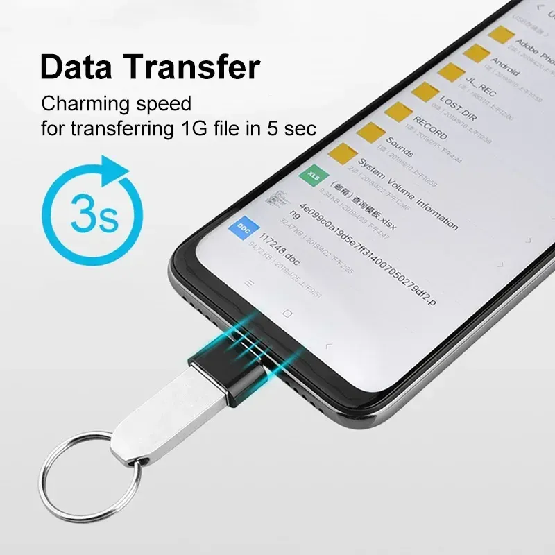 Adaptateur USB-C vers USB-A 3.0 OTG pour téléphone, tablette et ordinateur portable 3