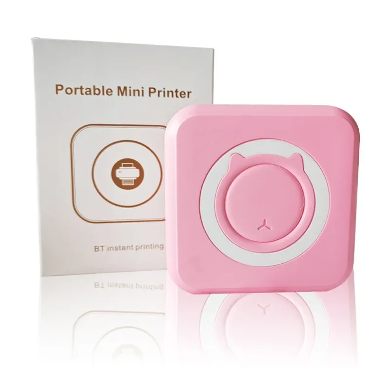 Mini-imprimante thermique portable sans fil Bluetooth 203 dpi, impression de photos, d'étiquettes et de mémos, compatible USB 13
