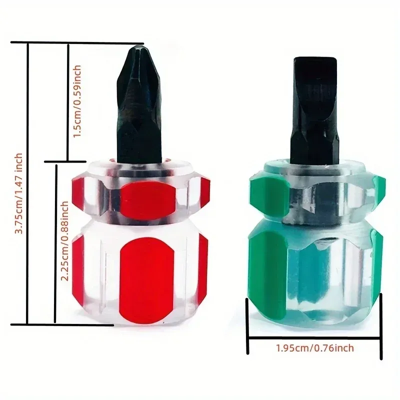 Jeu de 2 tournevis pour mini machine à coudre, à tête en forme de navet, portable, avec outil de réparation de plaque à aiguilles pour la couture et le tricot 3