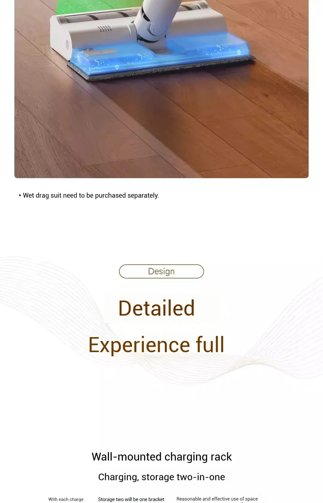 Aspirateur Xiaomi MIJIA 2, ergonomie