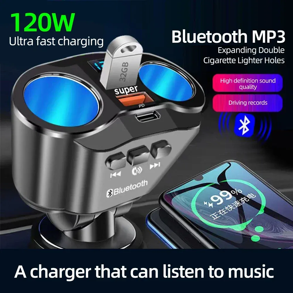 Design du chargeur allume-cigare