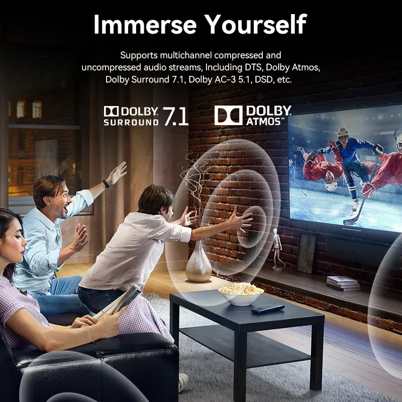 Audio multicanal immersif