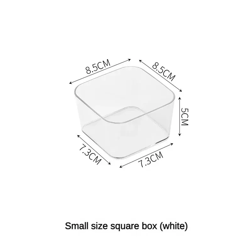 Boîte de Rangement Transparente en Plastique pour Bijoux et Maquillage 9