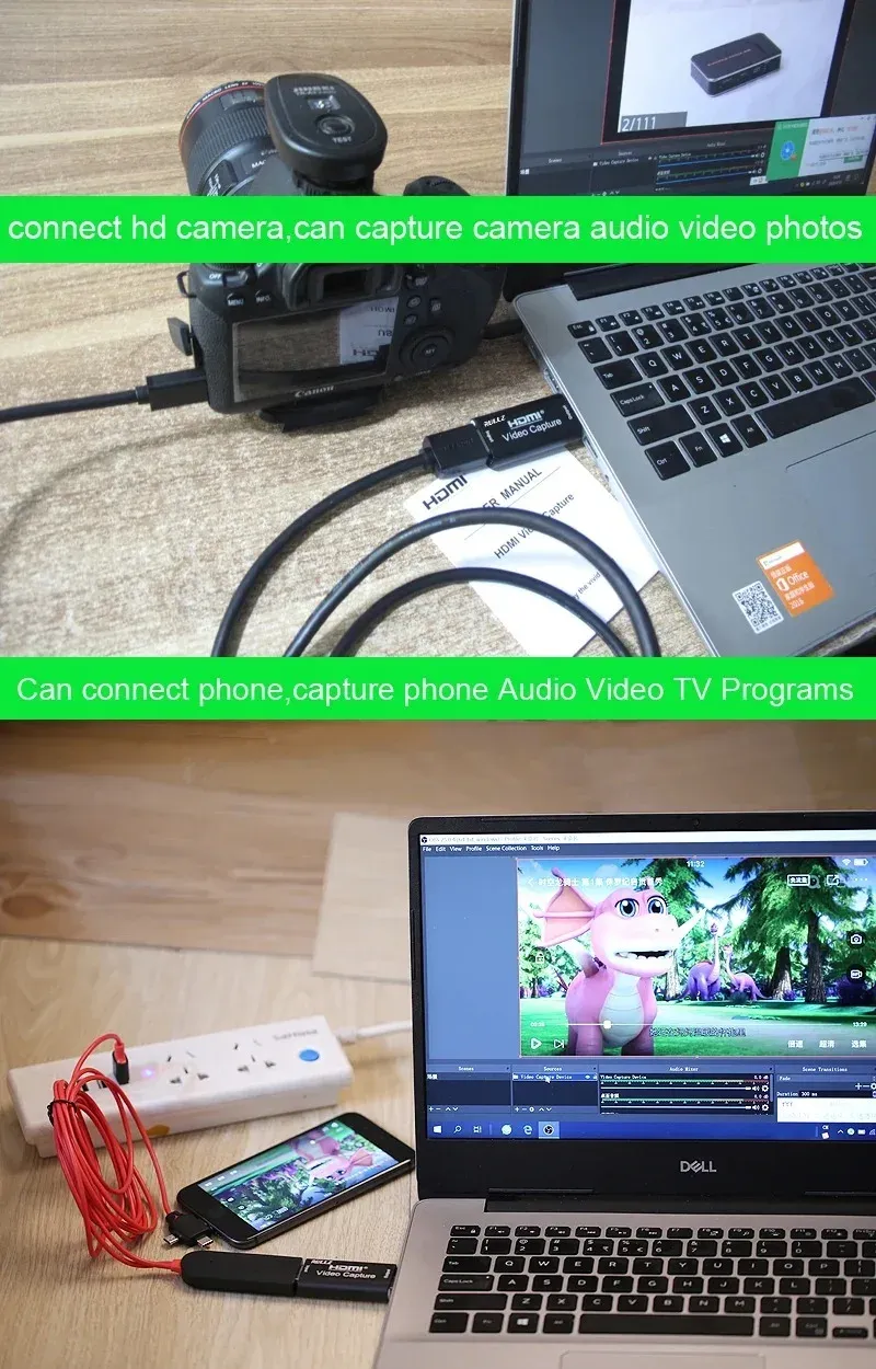 Capture vidéo en situation