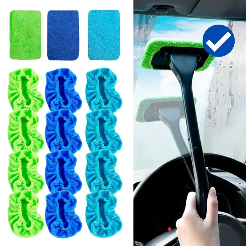 Chiffons de remplacement en microfibre pour brosse de nettoyage