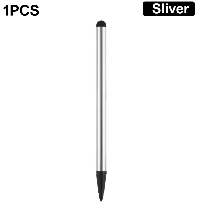 Stylet universel 2 en 1 pour tablette et smartphone, stylet capacitif et résistif compatible iPhone, iPad, Android et tous écrans tactiles, pointe en caoutchouc 7