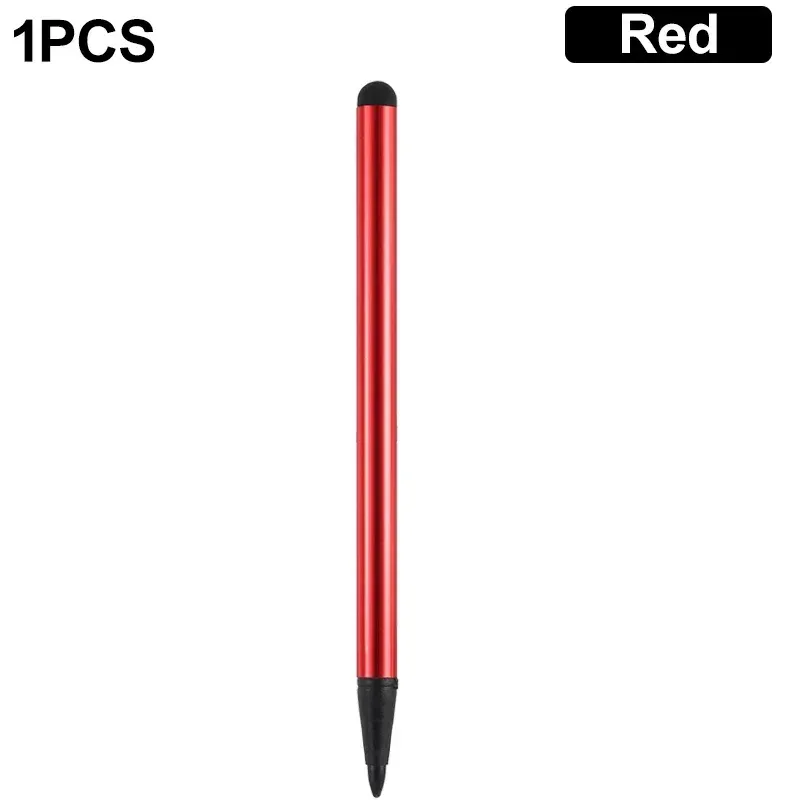 Stylet universel 2 en 1 pour tablette et smartphone, stylet capacitif et résistif compatible iPhone, iPad, Android et tous écrans tactiles, pointe en caoutchouc 8
