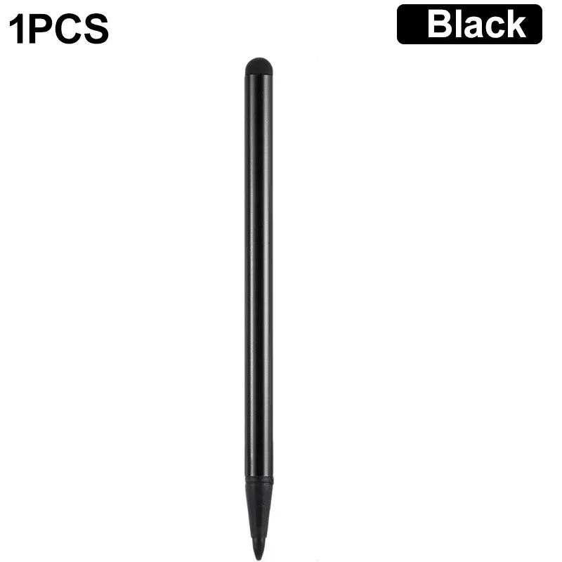 Stylet universel 2 en 1 pour tablette et smartphone, stylet capacitif et résistif compatible iPhone, iPad, Android et tous écrans tactiles, pointe en caoutchouc 9