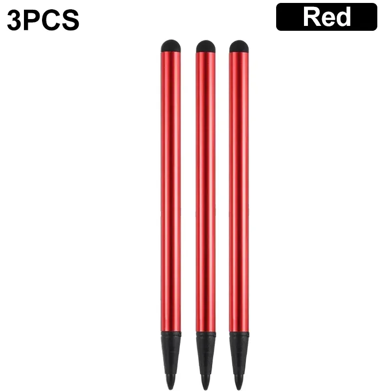 Stylet universel 2 en 1 pour tablette et smartphone, stylet capacitif et résistif compatible iPhone, iPad, Android et tous écrans tactiles, pointe en caoutchouc 11