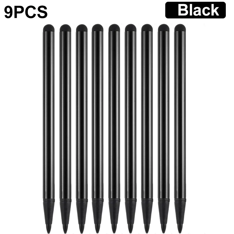 Stylet universel 2 en 1 pour tablette et smartphone, stylet capacitif et résistif compatible iPhone, iPad, Android et tous écrans tactiles, pointe en caoutchouc 20