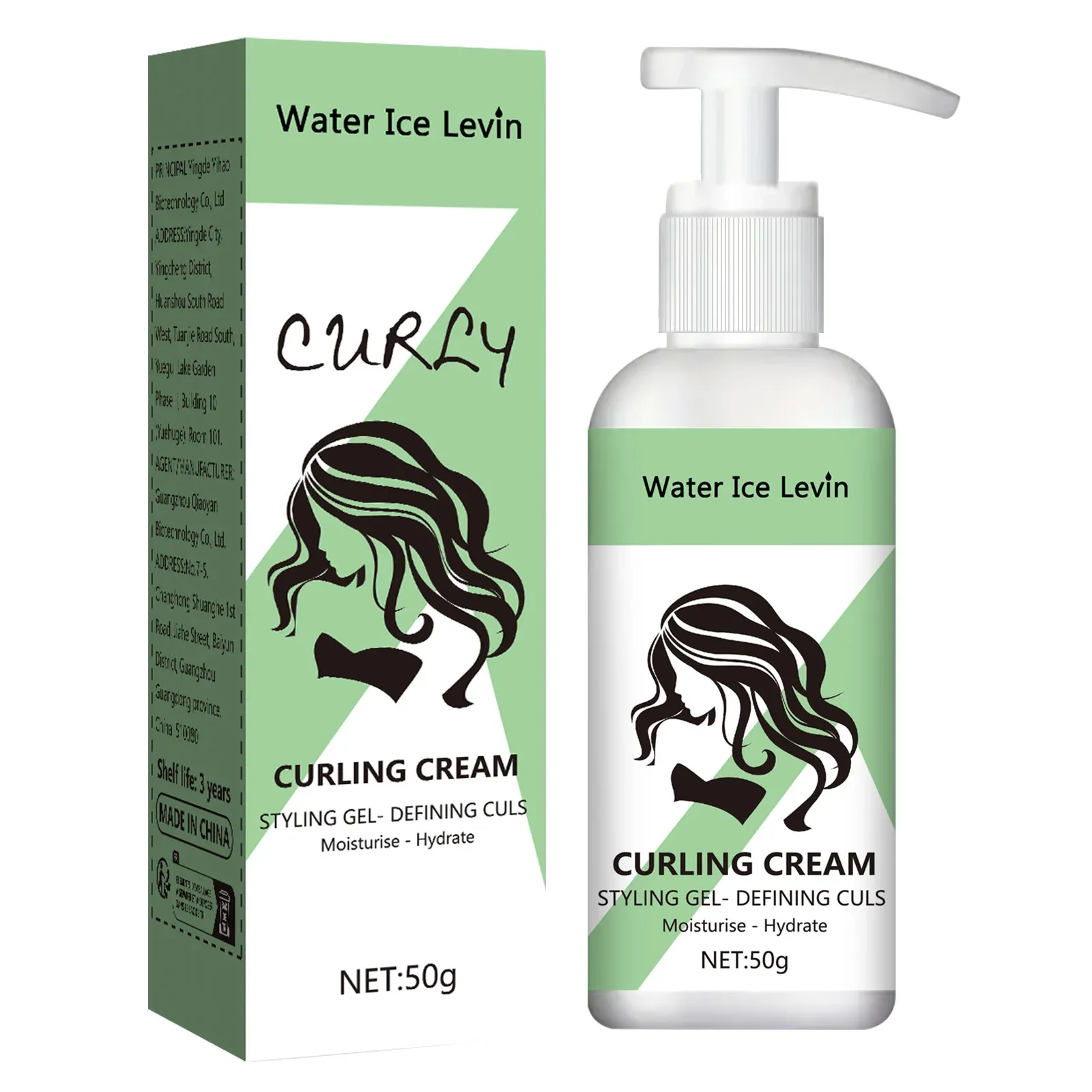Gel crème définition pour boucles – Définit, hydrate et nourrit les boucles pour une tenue rebondissante et brillante, enrichi en kératine et biotine 6