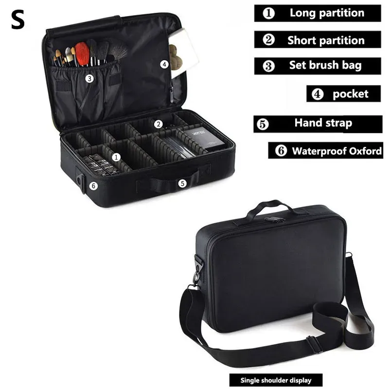 Trousse de maquillage, espace de rangement