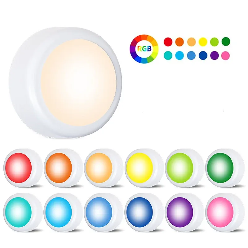 Douze couleurs RVB disponibles