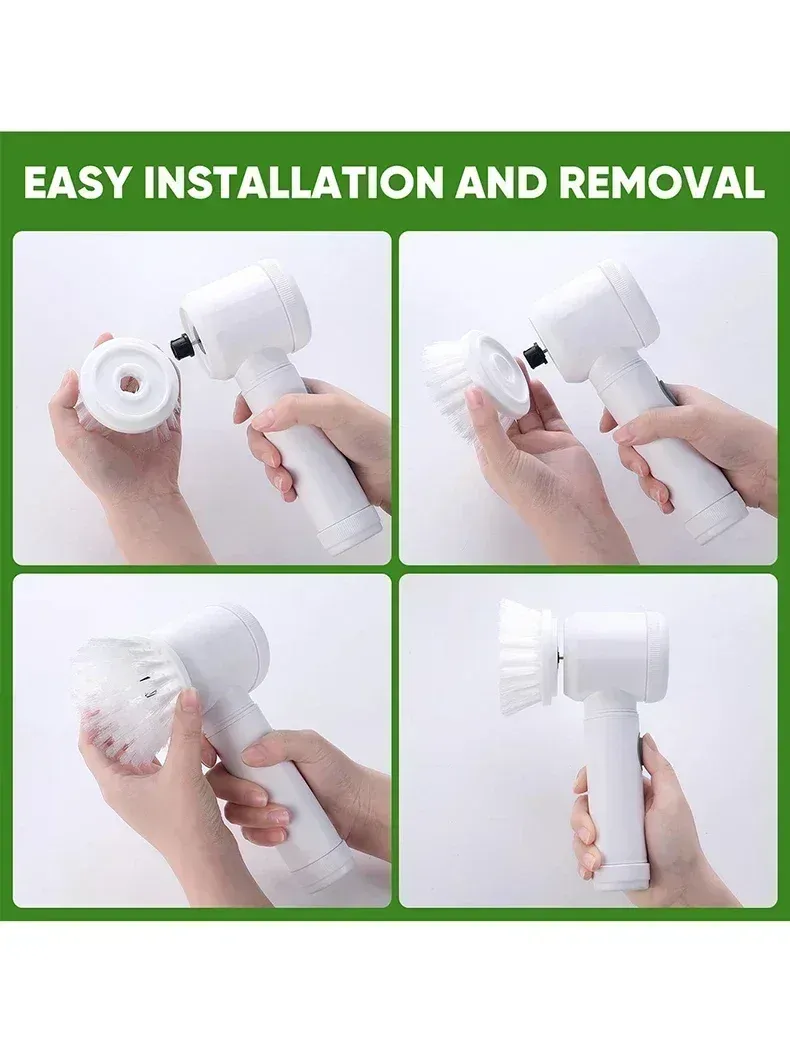 Brosse de nettoyage électrique, finitions