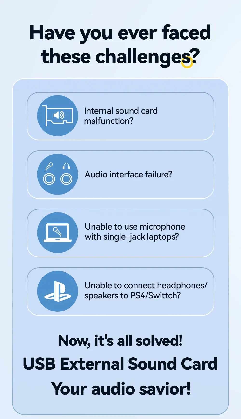 Adaptateur audio USB Essager, détail du design