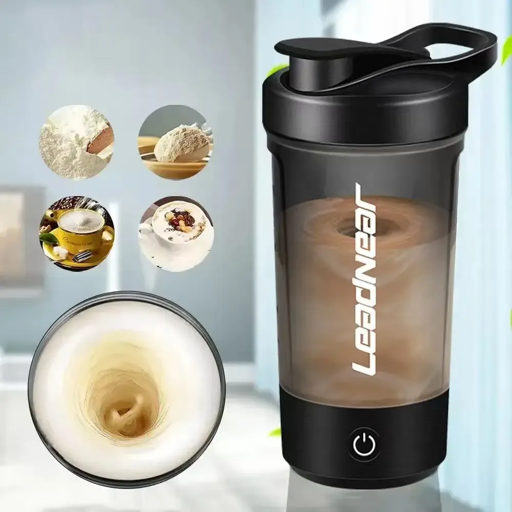 Mélangeur électrique portable, shaker rechargeable par USB, shaker de sport haute puissance pour milkshakes et café, idéal pour le fitness en plein air, 2026