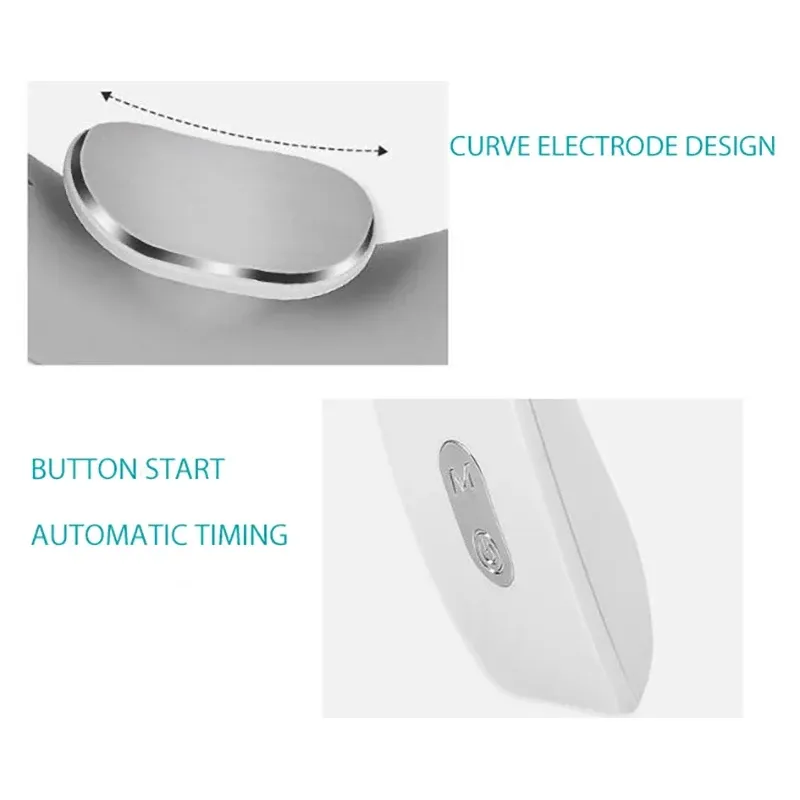 Masseur de cou rechargeable F2, appareil de massage portable à vibrations pour la détente des muscles des épaules, pour un usage à domicile ou au bureau 2