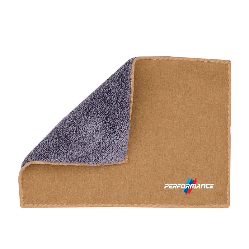 Serviette de voiture en microfibre, chiffon de nettoyage super absorbant pour BMW Performance E46 E60 E90 E39 E87 E36 E92 E70 E91 X3 X5 X1 X2 X4 X6 10