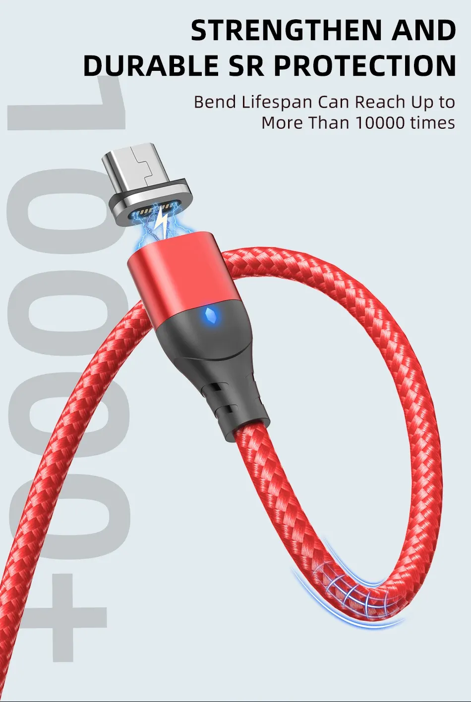 Connexion magnétique du smartphone