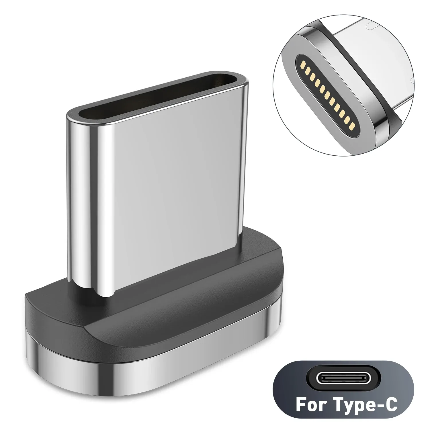 Câble magnétique à charge rapide Micro USB / USB-C pour téléphone portable 19