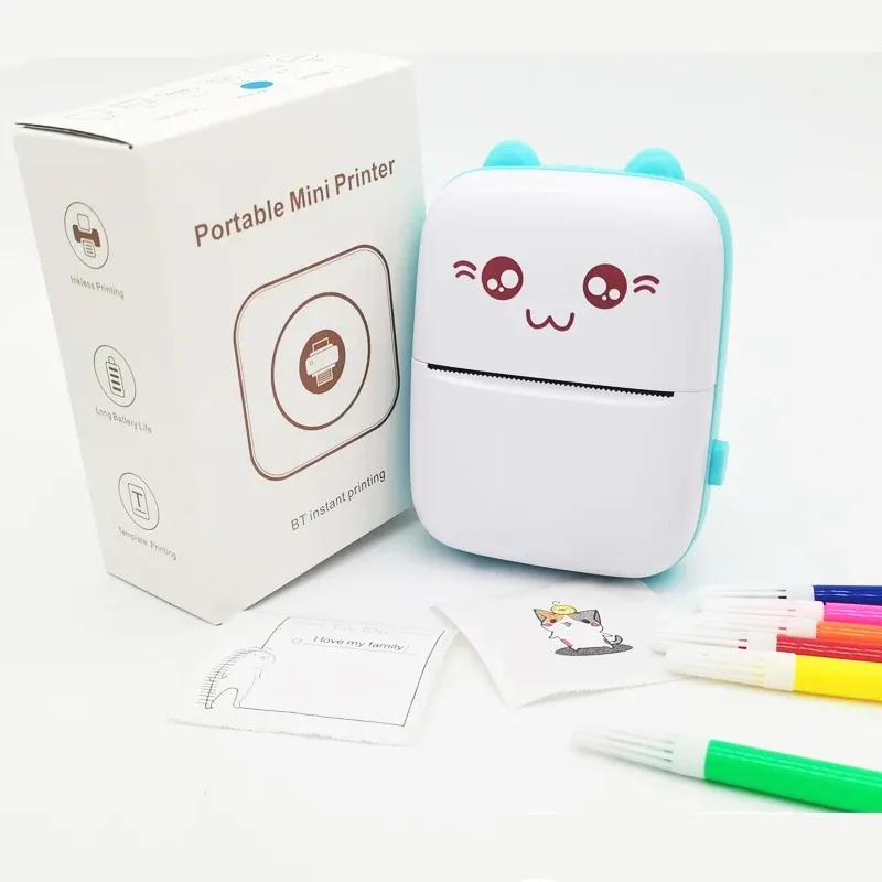 Imprimante thermique portable MINI, vue d'ensemble