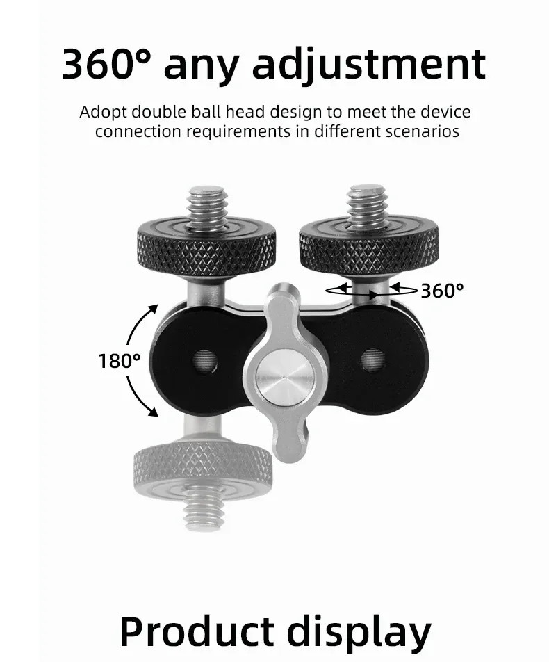Finitions et ergonomie du bras articulé
