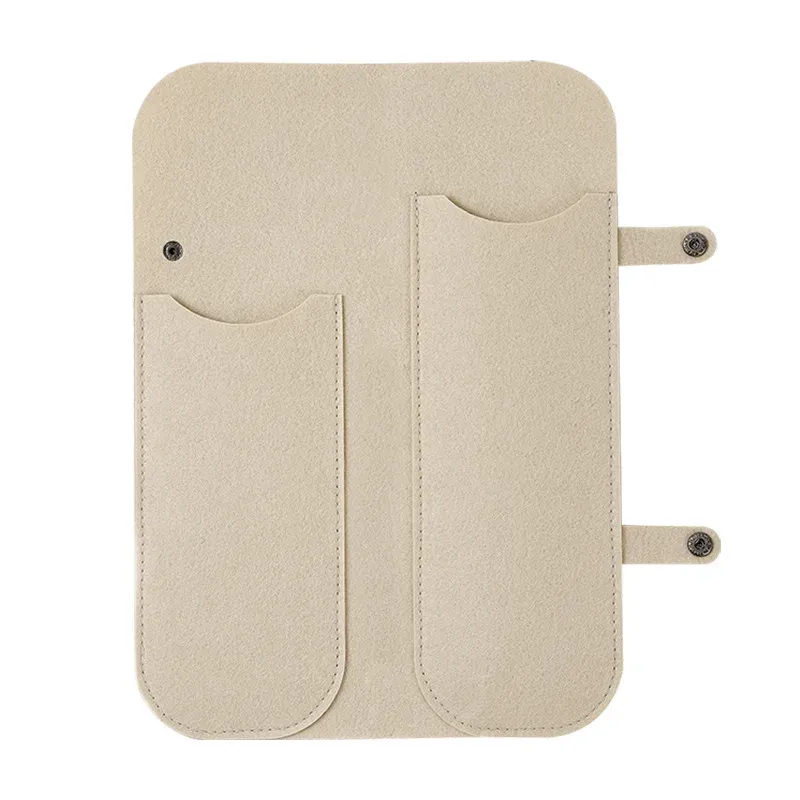 Sac de rangement pour outils de coiffure, organisateur de voyage à double poche en tissu durable, idéal pour fers à friser et lisseurs 7