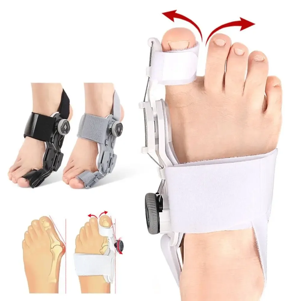 Correcteur d'orteil réglable et rotatif pour hallux valgus 1