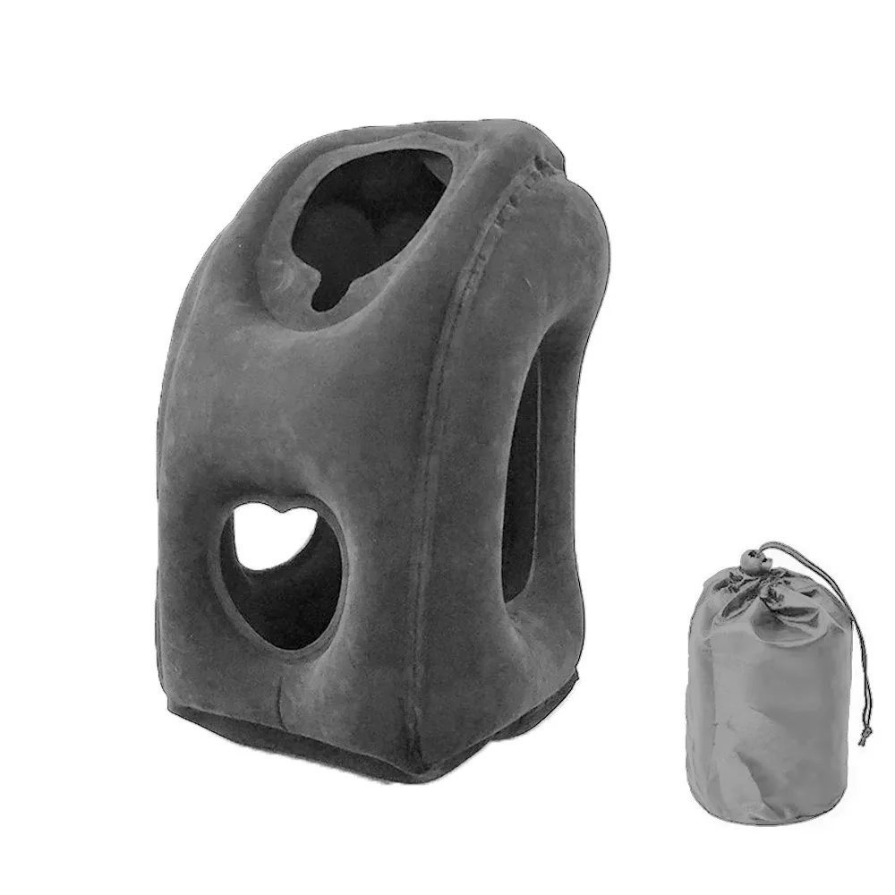 Oreiller de voyage gonflable et portable pour le soutien du cou 9