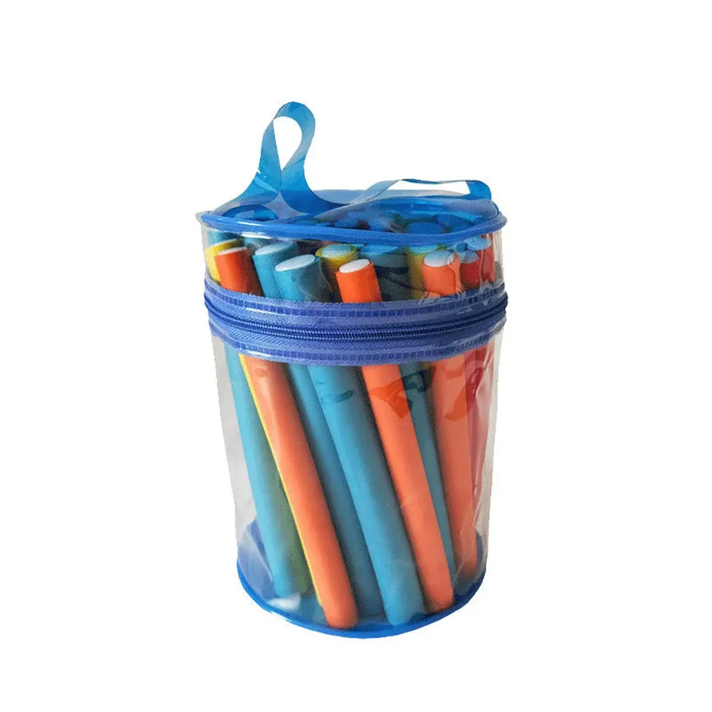 Bigoudis en mousse multicolores pour boucles variées