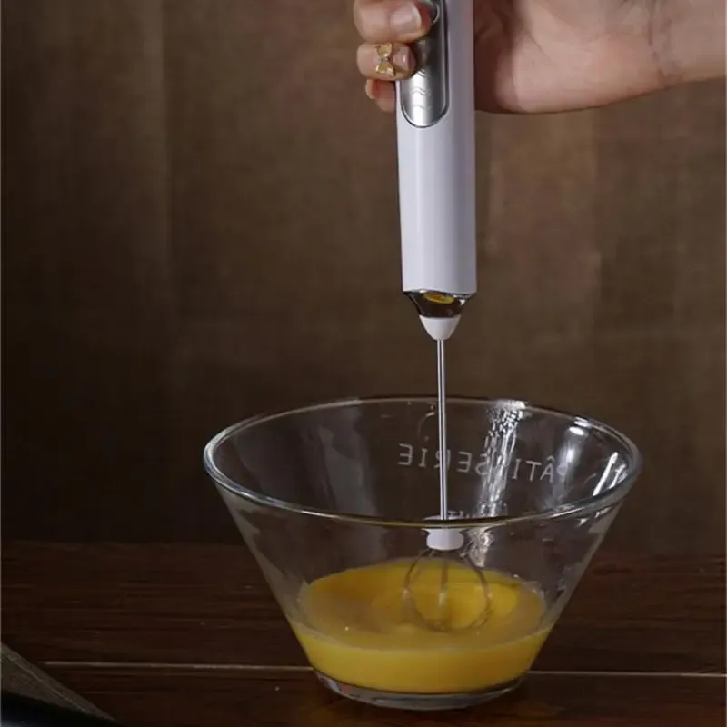 Mousseur à lait en acier inoxydable