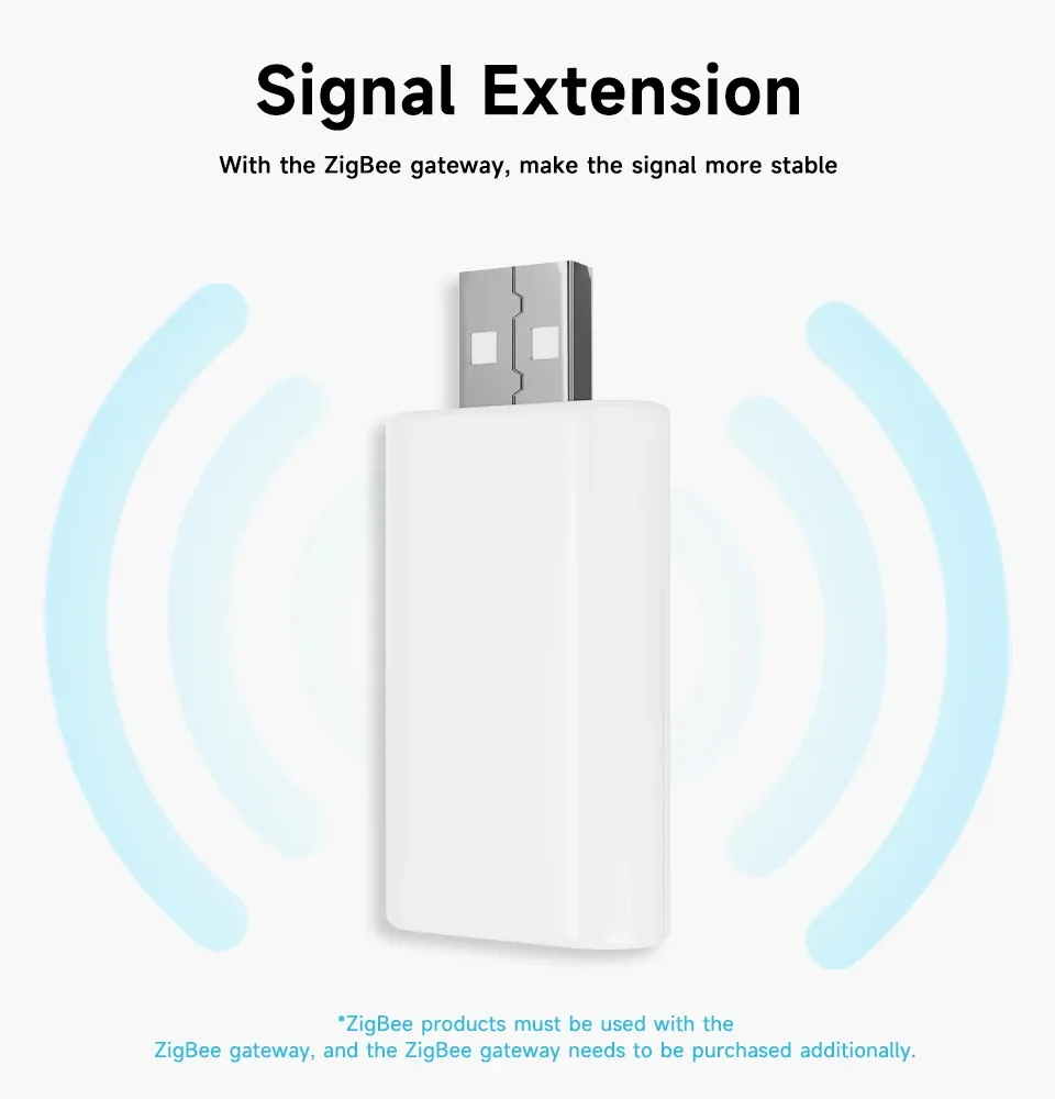 Répéteur de signal Tuya Mini ZigBee 3.0 - utilisation