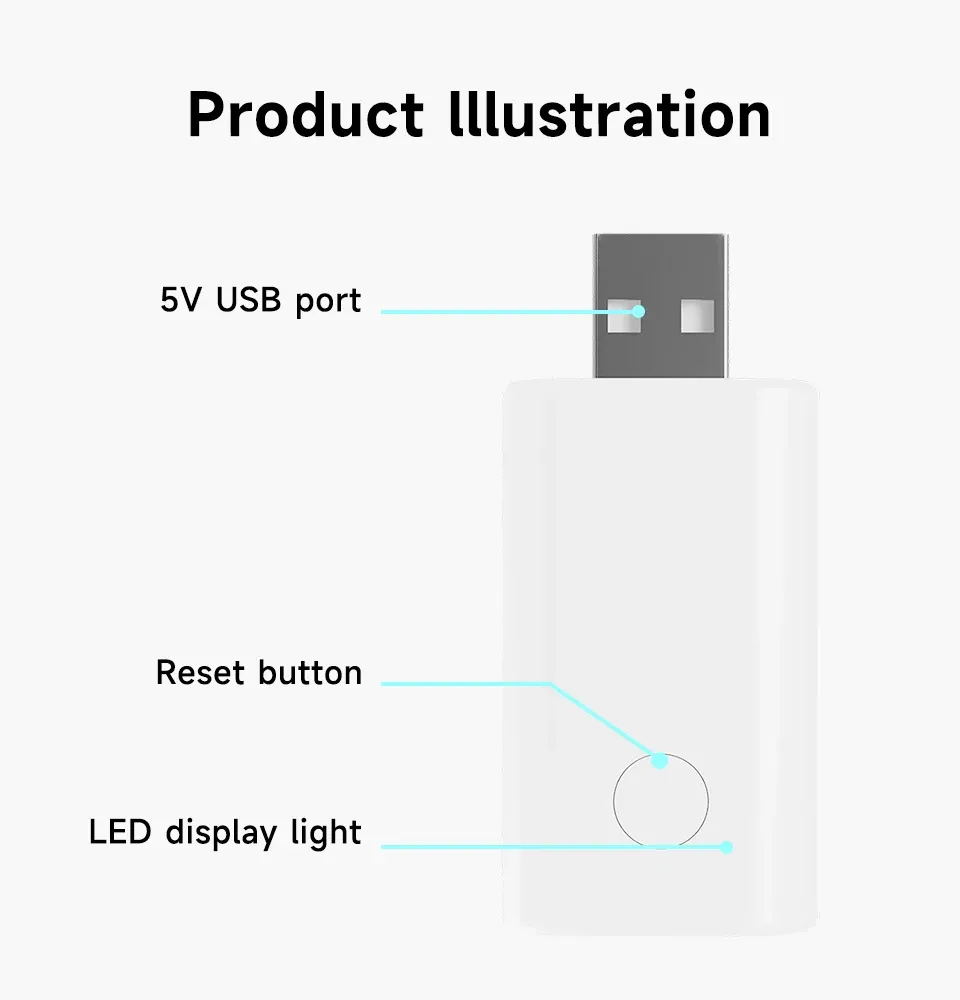 Répéteur de signal Tuya Mini ZigBee 3.0 - ambiance maison