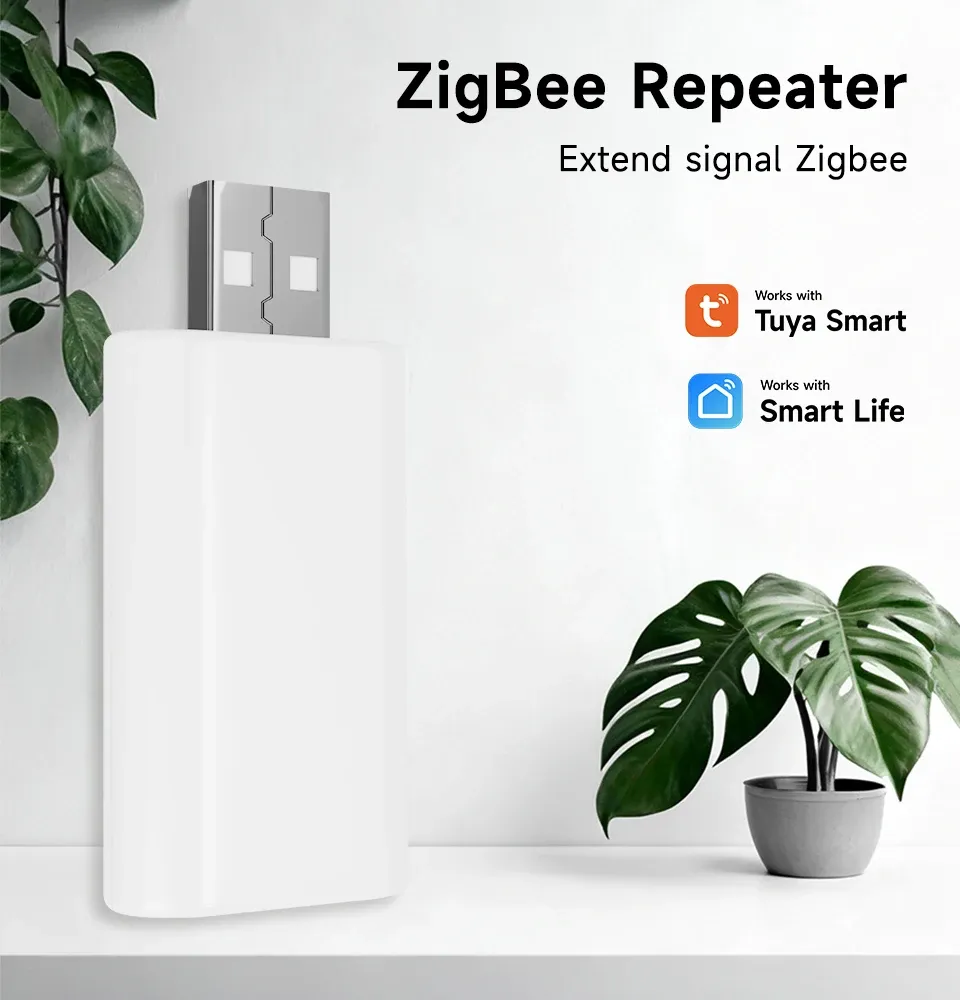 Répéteur de signal Tuya Mini ZigBee 3.0 - vue d'ensemble