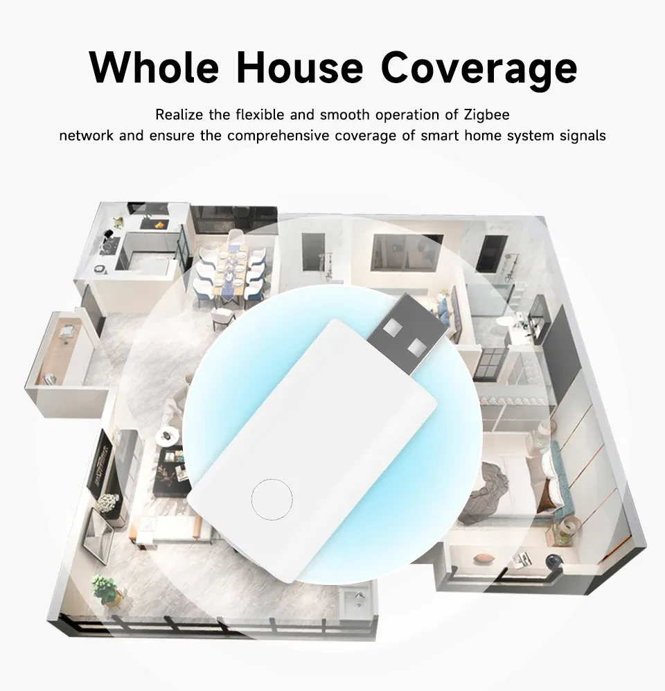 Répéteur de signal Tuya Mini ZigBee 3.0 - mise en situation