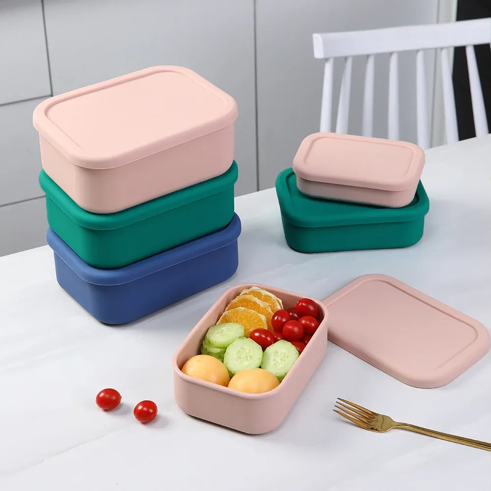Boîte à lunch Bento en contexte d'utilisation
