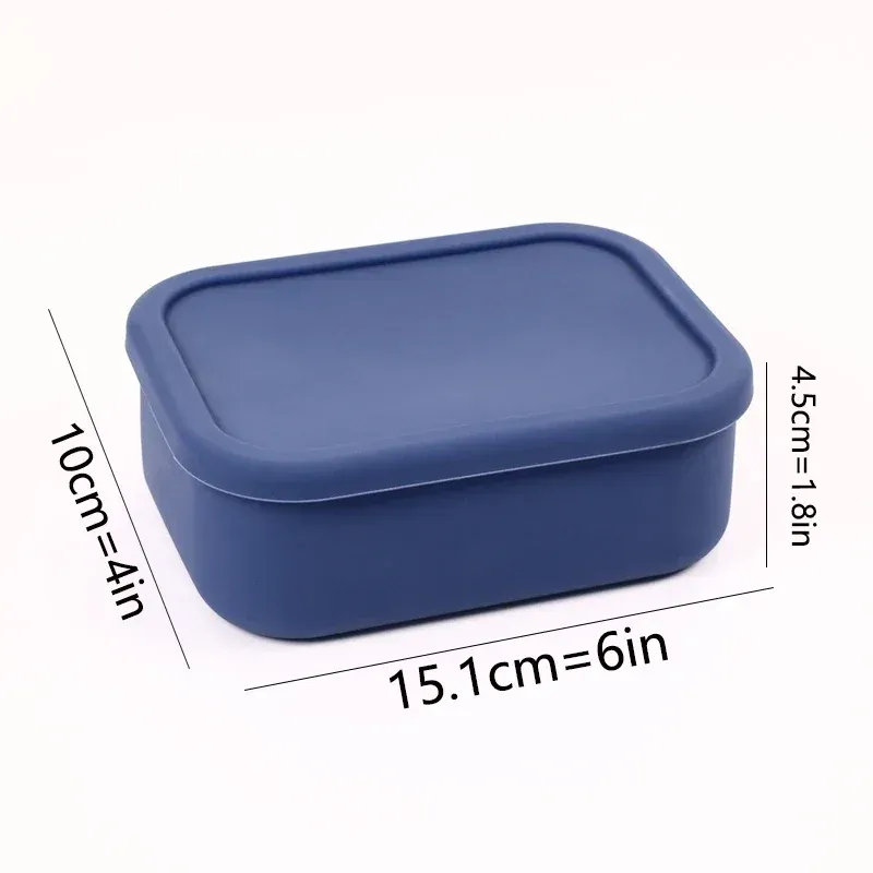 Boîte à lunch Bento étanche et réutilisable, sans bisphénol A, en silicone, pour enfants, adultes et adolescents 16