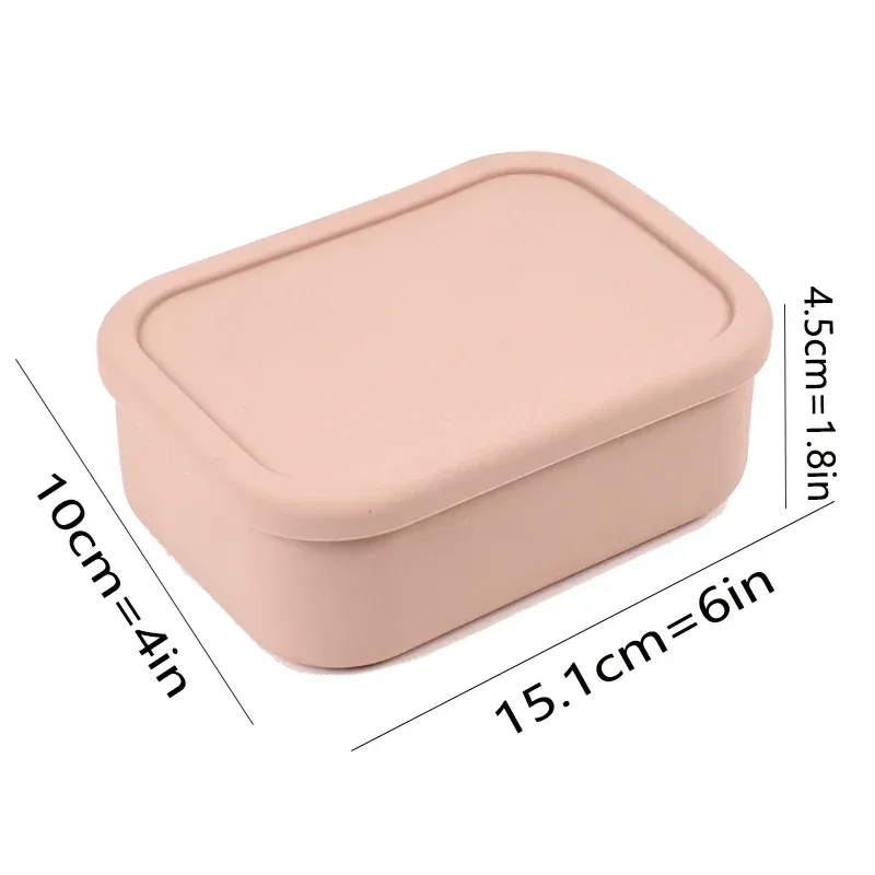 Boîte à lunch Bento étanche et réutilisable, sans bisphénol A, en silicone, pour enfants, adultes et adolescents 18