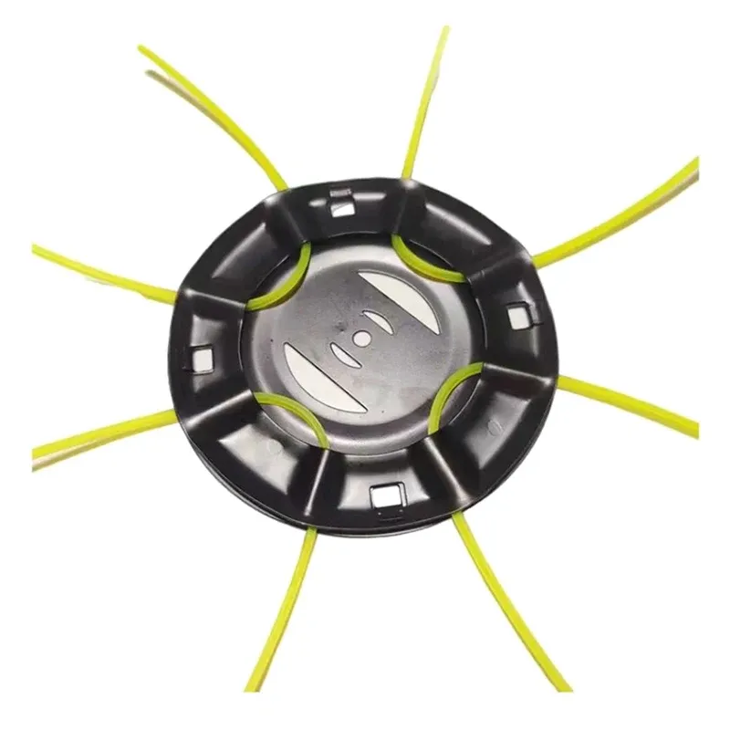 Tête de Coupe pour Débroussailleuse en Acier, 4 Lignes de Remplacement, Compatible Jane, Lithium et Enge