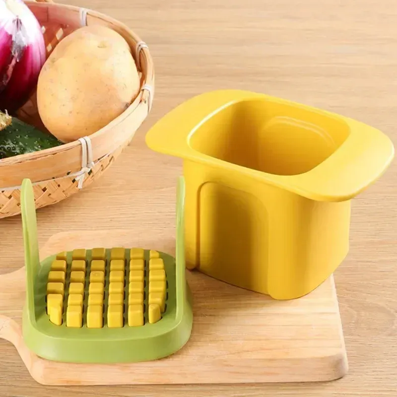 Hachoir à légumes multifonctionnel, fonction coupe-frites