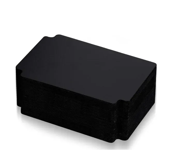 Détail des séparateurs de cartes pour boîte de rangement