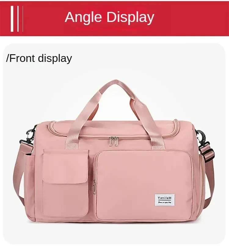 Sac de voyage femme, finitions