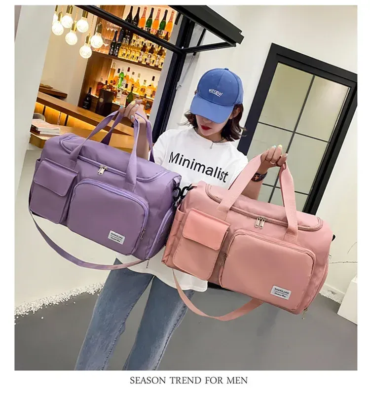 Sac de voyage femme, vue de dessus