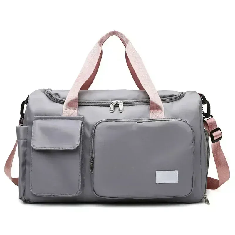 Sac de voyage à main grande capacité avec compartiment à chaussures pour femme 11