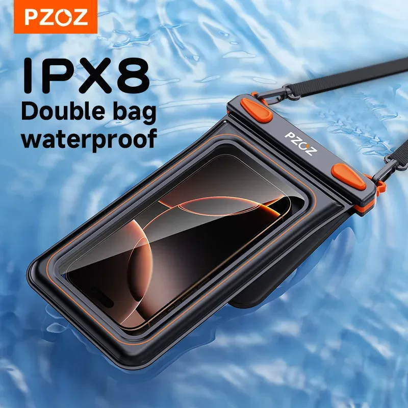 PZOZ – Étui étanche pour téléphone, pochette de plongée pour iPhone 17, 16, 13, 11 Pro Max et Samsung 2