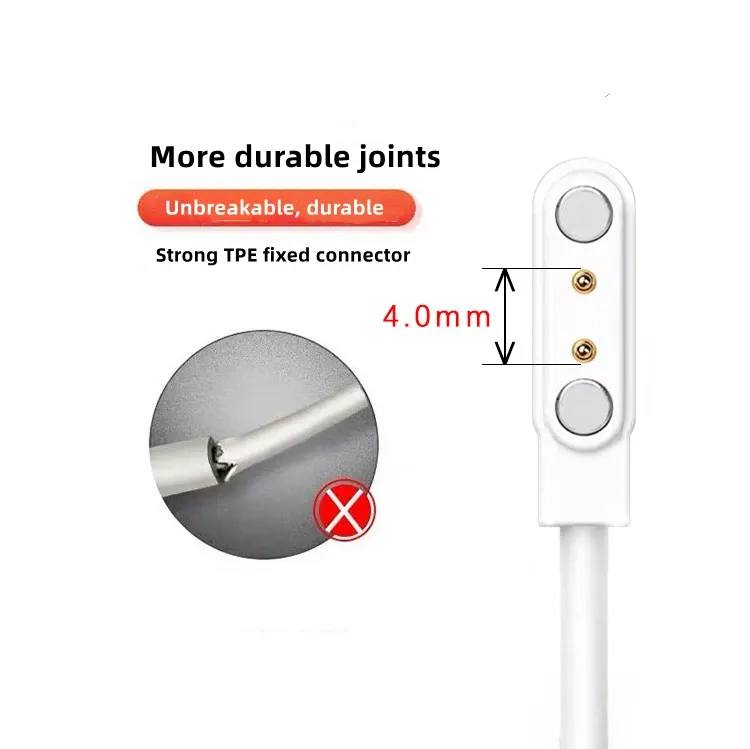 Câble de charge magnétique en détail